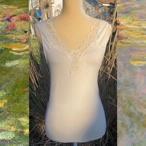Ivory Lace Camisole
